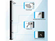 Lade das Bild in den Galerie-Viewer, VIAMARE Solar Shower - Gartendusche