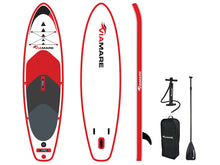 Lade das Bild in den Galerie-Viewer, SUP Stand up Paddle Board Set VIAMARE 300 S red