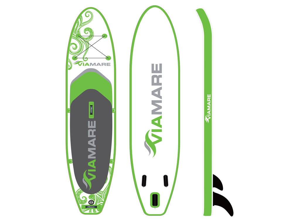 SUP Stand up Paddle Board Set VIAMARE 365 Octopus green