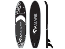 Lade das Bild in den Galerie-Viewer, SUP Stand up Paddle Board Set VIAMARE 330 S Octopus white/black