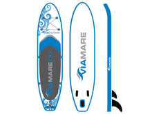 Lade das Bild in den Galerie-Viewer, SUP Stand up Paddle Board Set VIAMARE 330 S Octopus blue
