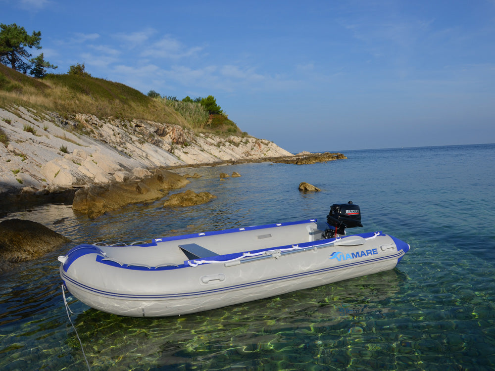 schlauchboot markise Schlauchboot VIAMARE 380 S Alu – VIA NOVA