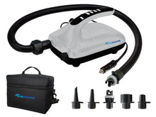 Lade das Bild in den Galerie-Viewer, VIAMARE Elektro Luftpumpe für SUP Boards + Schlauchboote