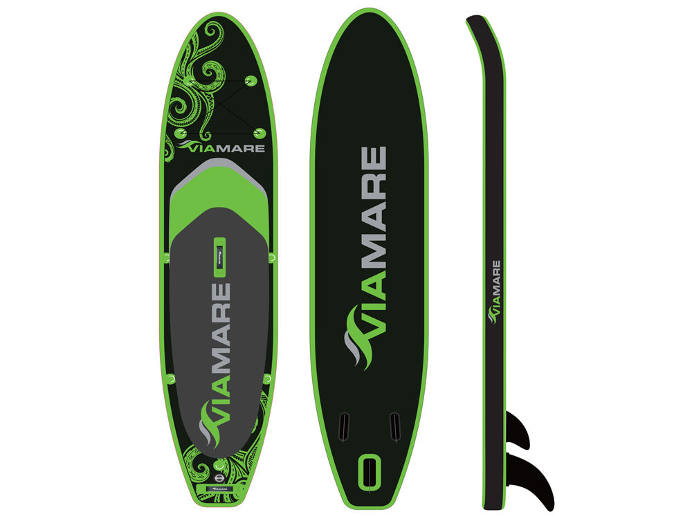 SUP Stand up Paddle Board Set VIAMARE 330 S Octopus green/black