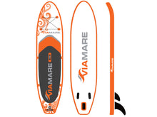 Lade das Bild in den Galerie-Viewer, SUP Stand up Paddle Board Set VIAMARE 330 S Octopus orange
