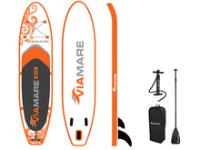 Lade das Bild in den Galerie-Viewer, SUP Stand up Paddle Board Set VIAMARE 330 S Octopus orange
